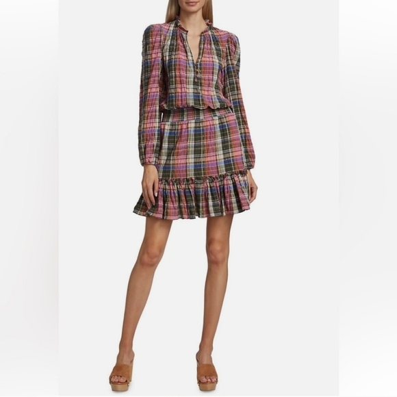 Veronica beard Destiny dress nwt size 8 - Picture 2 of 10